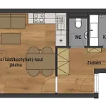 Luxusni Perla 아파트 Říčky