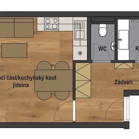Luxusni Perla Appartement Říčky